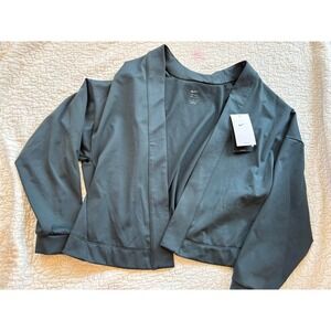 Nike Zenvy Dri-FIT Womens Oversized Medium Black Cardigan